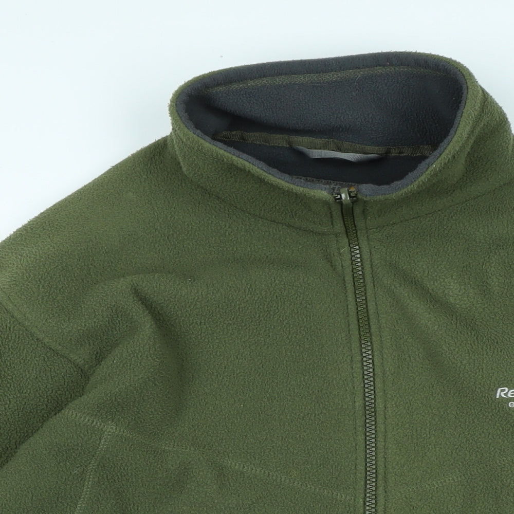 Regatta Mens Green Jacket Coatigan Size S Zip - Regatta