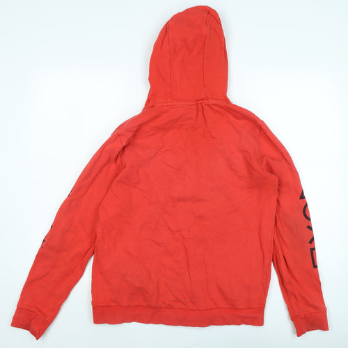 PlayStation Boys Red Cotton Pullover Hoodie Size 12-13 Years - Playstation