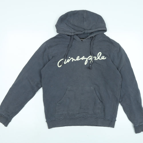 Pineapple Womens Grey Cotton Pullover Hoodie Size S - Pineapple