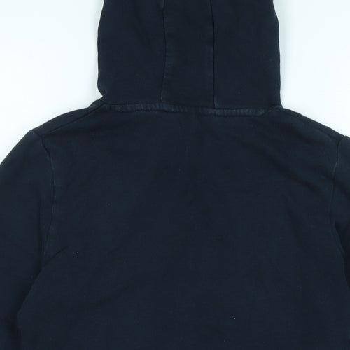 Star Wars Boys Blue Cotton Henley Hoodie Size 9-10 Years - Star wars