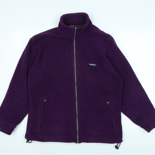 Karrimor Womens Purple Jacket Size 10 Zip - Karrimor