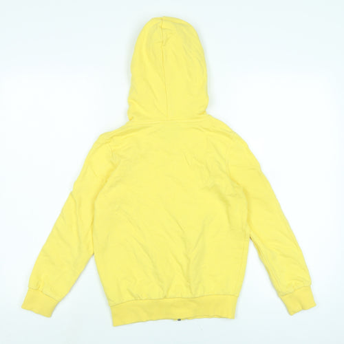 Hype Girls Yellow Jacket Size 9-10 Years Zip - Hype