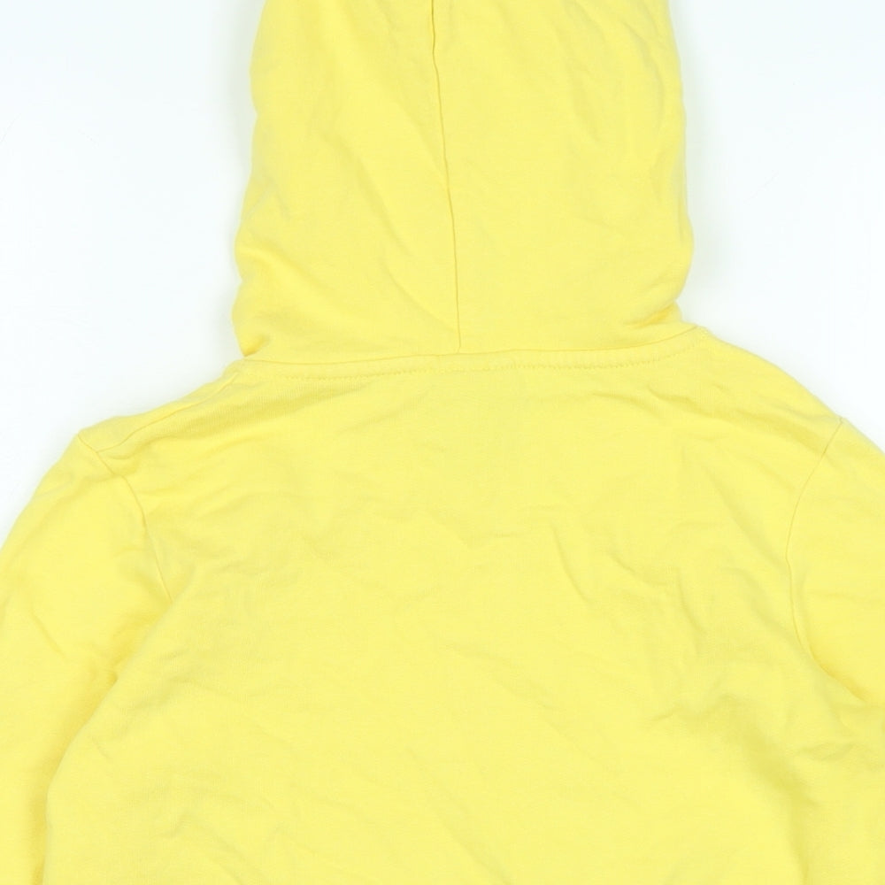 Hype Girls Yellow Jacket Size 9-10 Years Zip - Hype