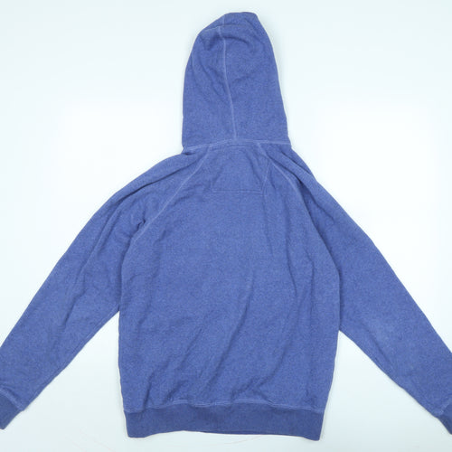 Jack Wills Womens Blue Cotton Pullover Hoodie Size 8 - Jack Wills