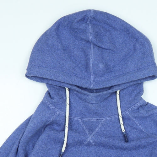 Jack Wills Womens Blue Cotton Pullover Hoodie Size 8 - Jack Wills