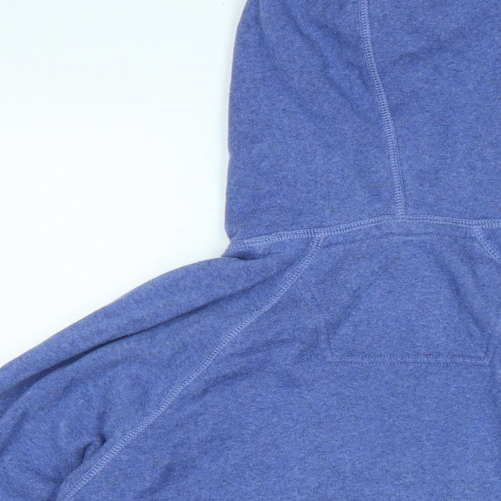 Jack Wills Womens Blue Cotton Pullover Hoodie Size 8 - Jack Wills