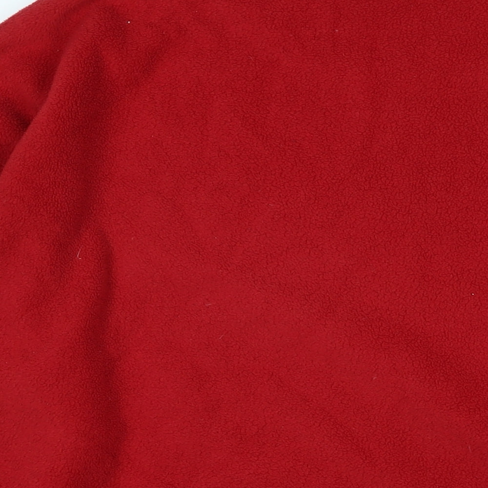 Peter Storm Mens Red Crew Neck Polyester Pullover Jumper Size L Long Sleeve - Peter Storm