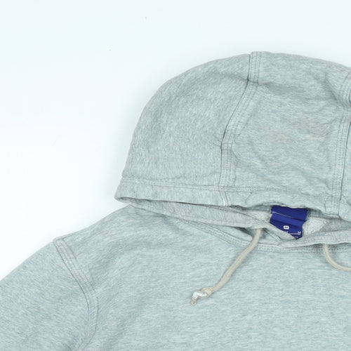 Nike Mens Grey Cotton Pullover Hoodie Size M