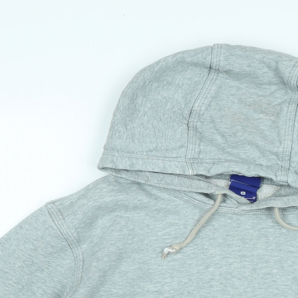 Nike Mens Grey Cotton Pullover Hoodie Size M