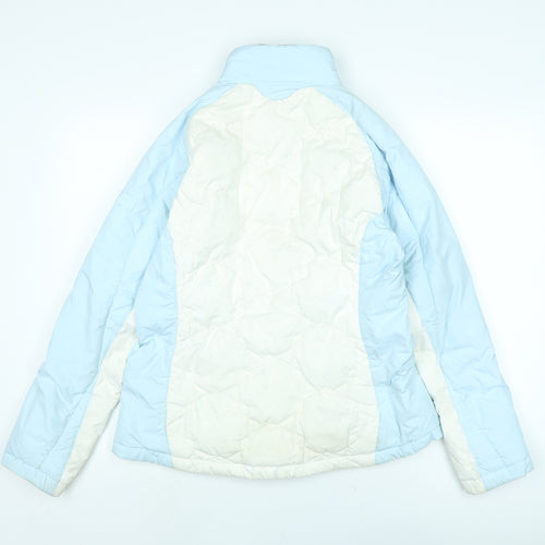 Helly Hanson Womens White Puffer Jacket Jacket Size M Zip - Helly Hanson