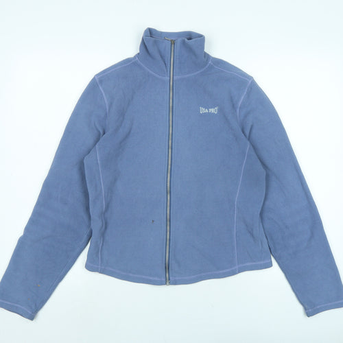 USA Pro Womens Blue Jacket Size M Zip - USApro