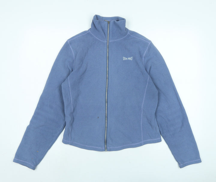 USA Pro Womens Blue Jacket Size M Zip - USApro