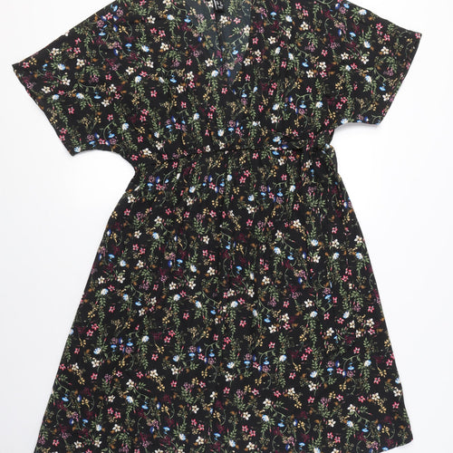 Marks and Spencer Women's Multicoloured Floral Dress Size 12