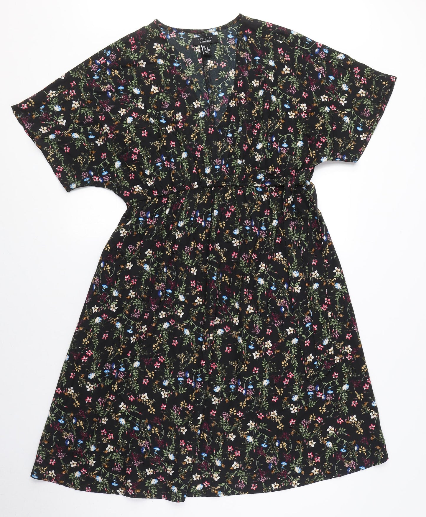 Marks and Spencer Women's Multicoloured Floral Dress Size 12