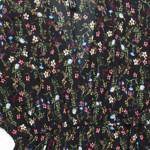 Marks and Spencer Women's Multicoloured Floral Dress Size 12