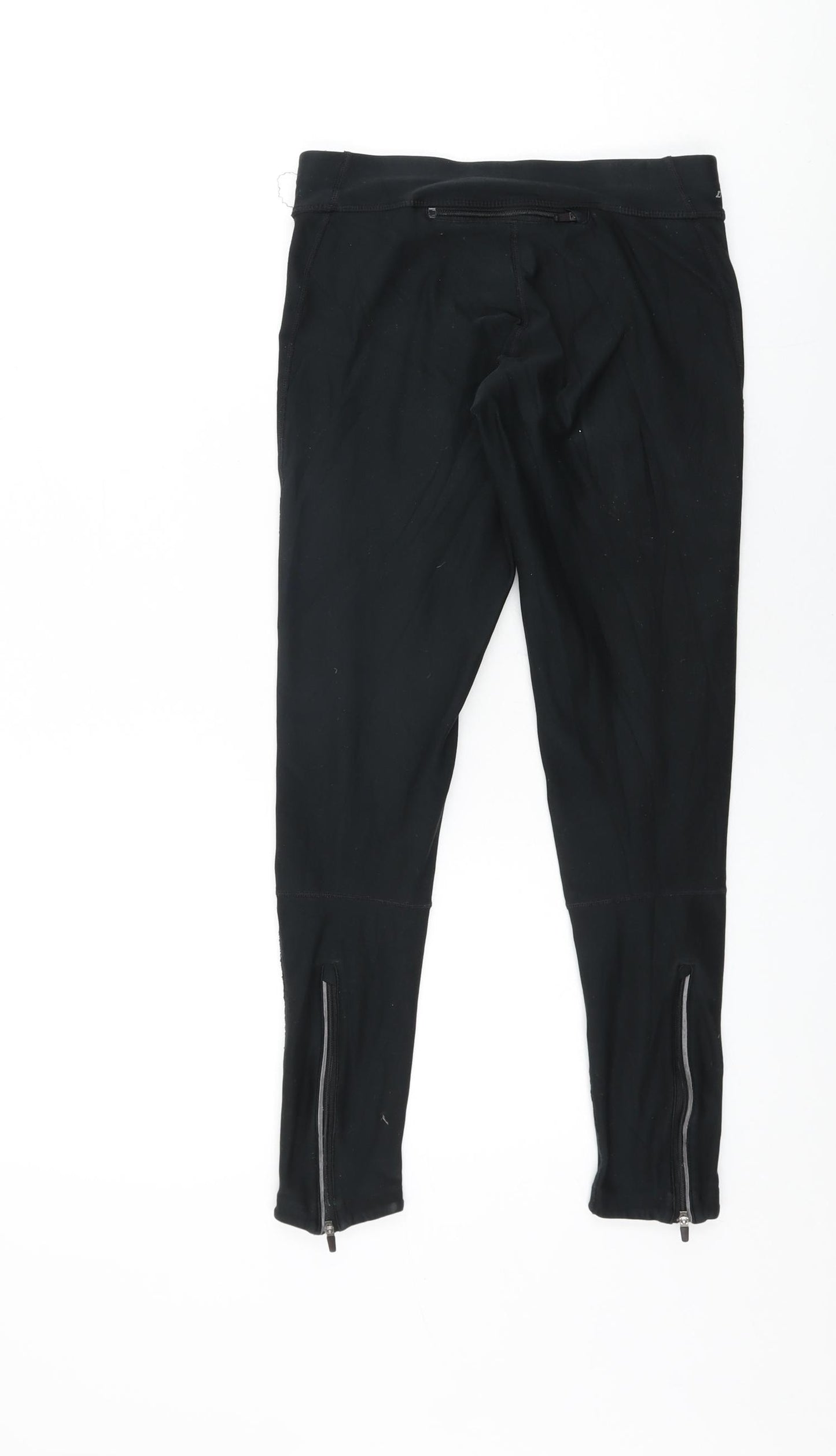 Nike Womens Black Polyester Pedal Pusher Leggings Size XS L24 in Regular Pullover