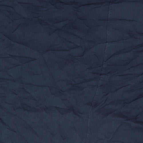 Per Una Womens Blue Lyocell Basic Button-Up Size 12 Collared