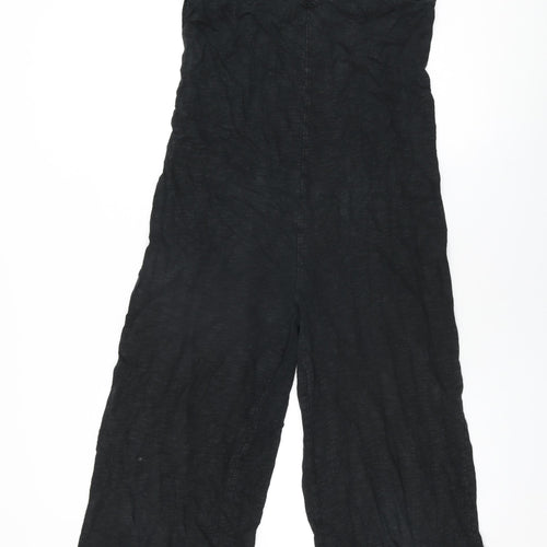 Gap Womens Black Cotton Jumpsuit One-Piece Size XS L25 in Pullover