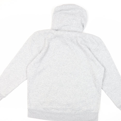 IVY PARK Mens Grey Polyester Pullover Hoodie Size M - Logo