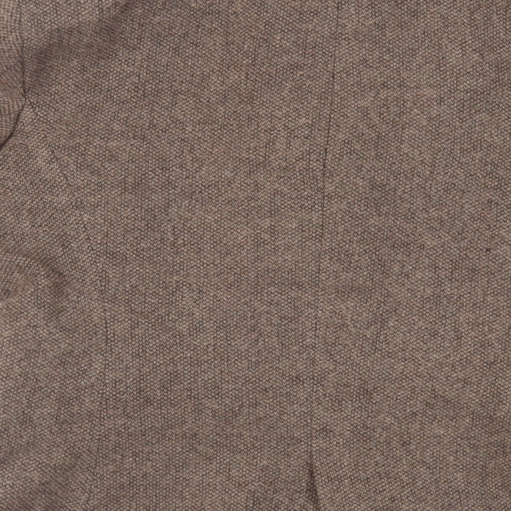 GANT Womens Brown Jacket Blazer Size 10 Button - Elbow Patches