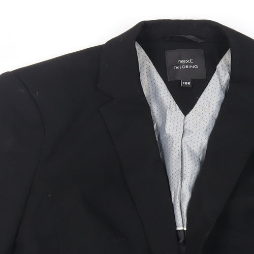 NEXT Womens Black Jacket Blazer Size 18 Button