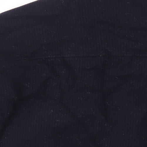 Debenhams Mens Blue Jacket Size XL Zip - Textured