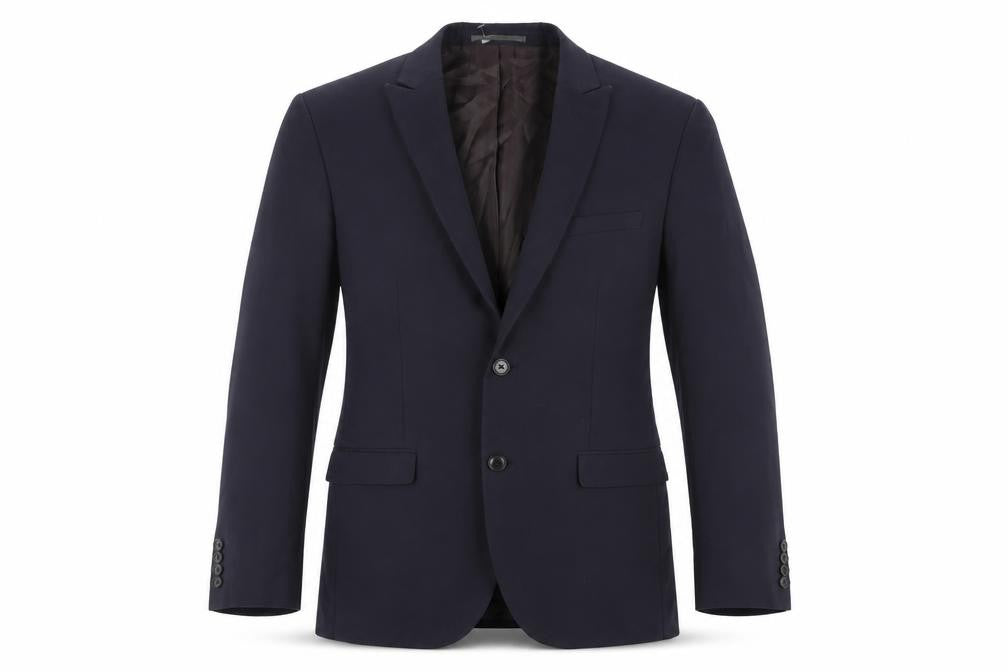 Next Mens Blue Polyester Jacket Suit Jacket Size 40 Regular
