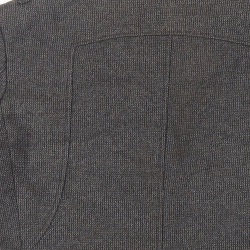 River Island Mens Grey Jacket Size S Zip