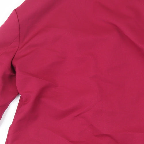 Divided by H&M Womens Pink Jacket Blazer Size 6 Button - Unlined