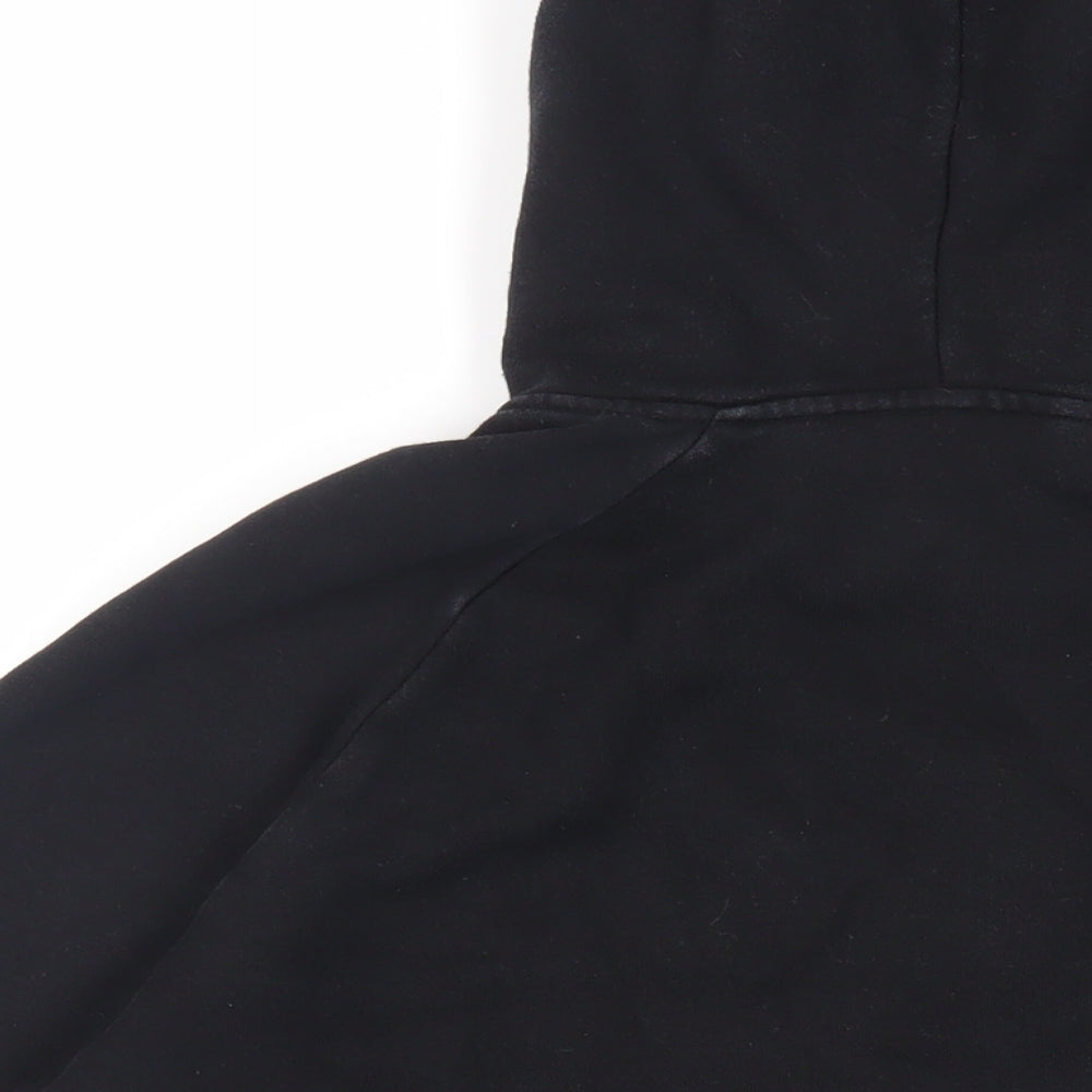 Trapstar Womens Black Cotton Pullover Hoodie Size M Pullover - Logo