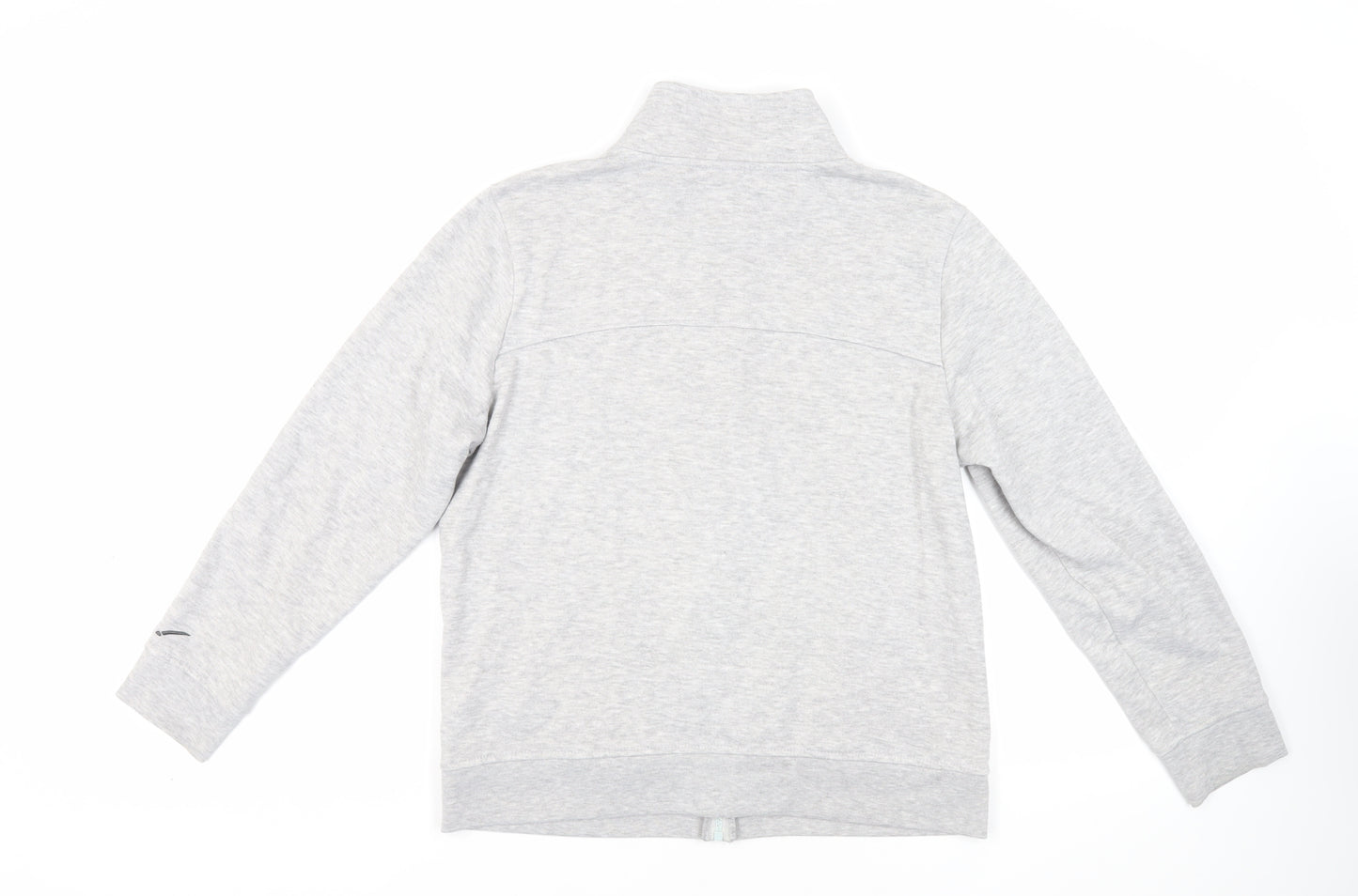 LA Gear Womens Grey Polyester Full Zip Sweatshirt Size 14 Zip - Logo Pockets