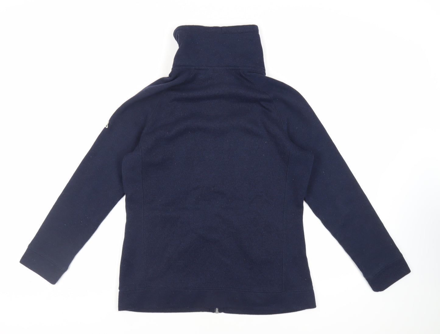 Craghoppers Womens Blue Polyester Full Zip Sweatshirt Size 14 Zip - Logo