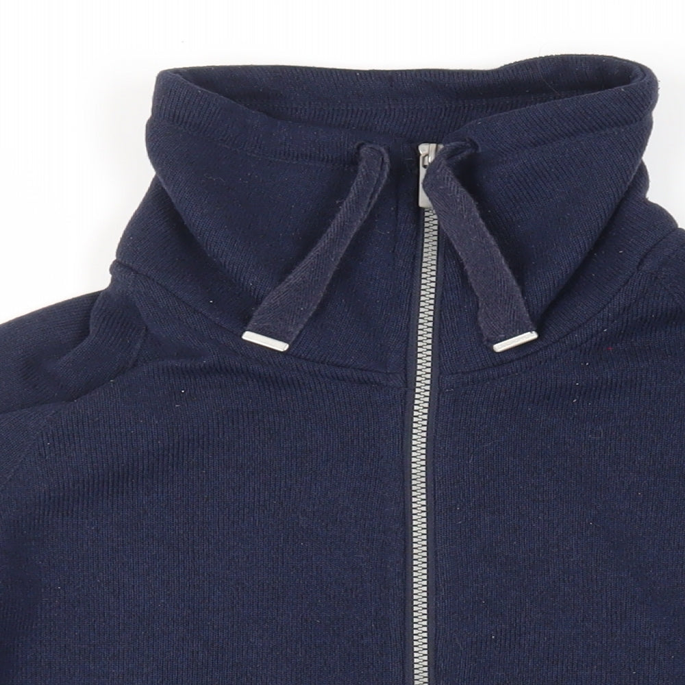 Craghoppers Womens Blue Polyester Full Zip Sweatshirt Size 14 Zip - Logo