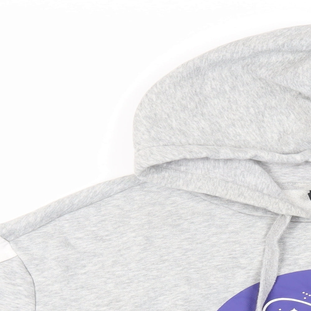 H&M Womens Grey Cotton Pullover Hoodie Size XL Pullover - NASA