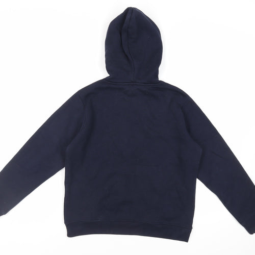 Kangaroo Poo Boys Blue Cotton Pullover Hoodie Size 13 Years Pullover - Pockets