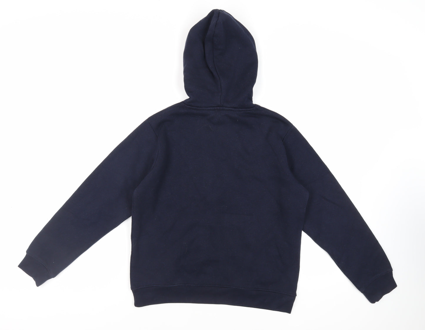 Kangaroo Poo Boys Blue Cotton Pullover Hoodie Size 13 Years Pullover - Pockets