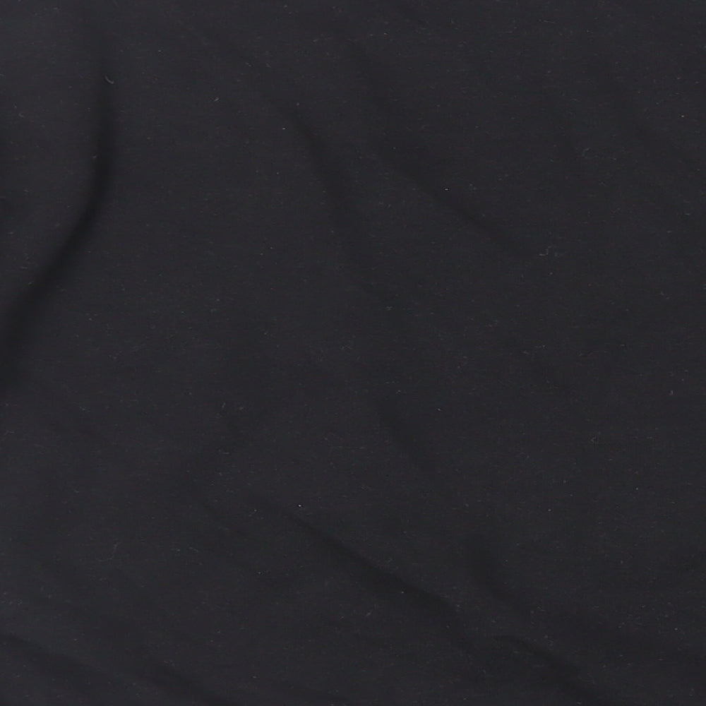 Disney Womens Black Cotton Pullover Sweatshirt Size M Pullover