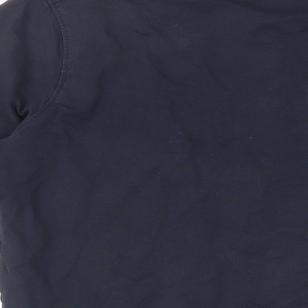 Dolce&Gabbana Womens Blue Cotton Pullover Sweatshirt Size L Pullover - Logo Sequin