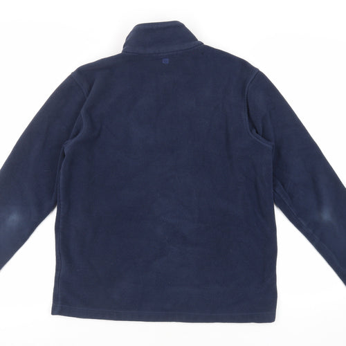 Mouintain Warehouse Mens Blue Jacket Size M Zip - Zipped Pockets