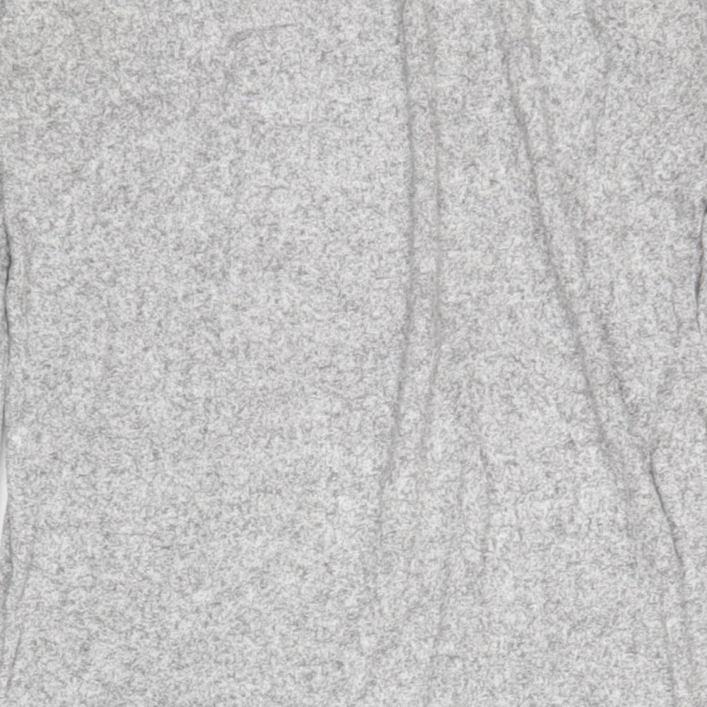 Zara Womens Grey Viscose A-Line Size M Round Neck Pullover