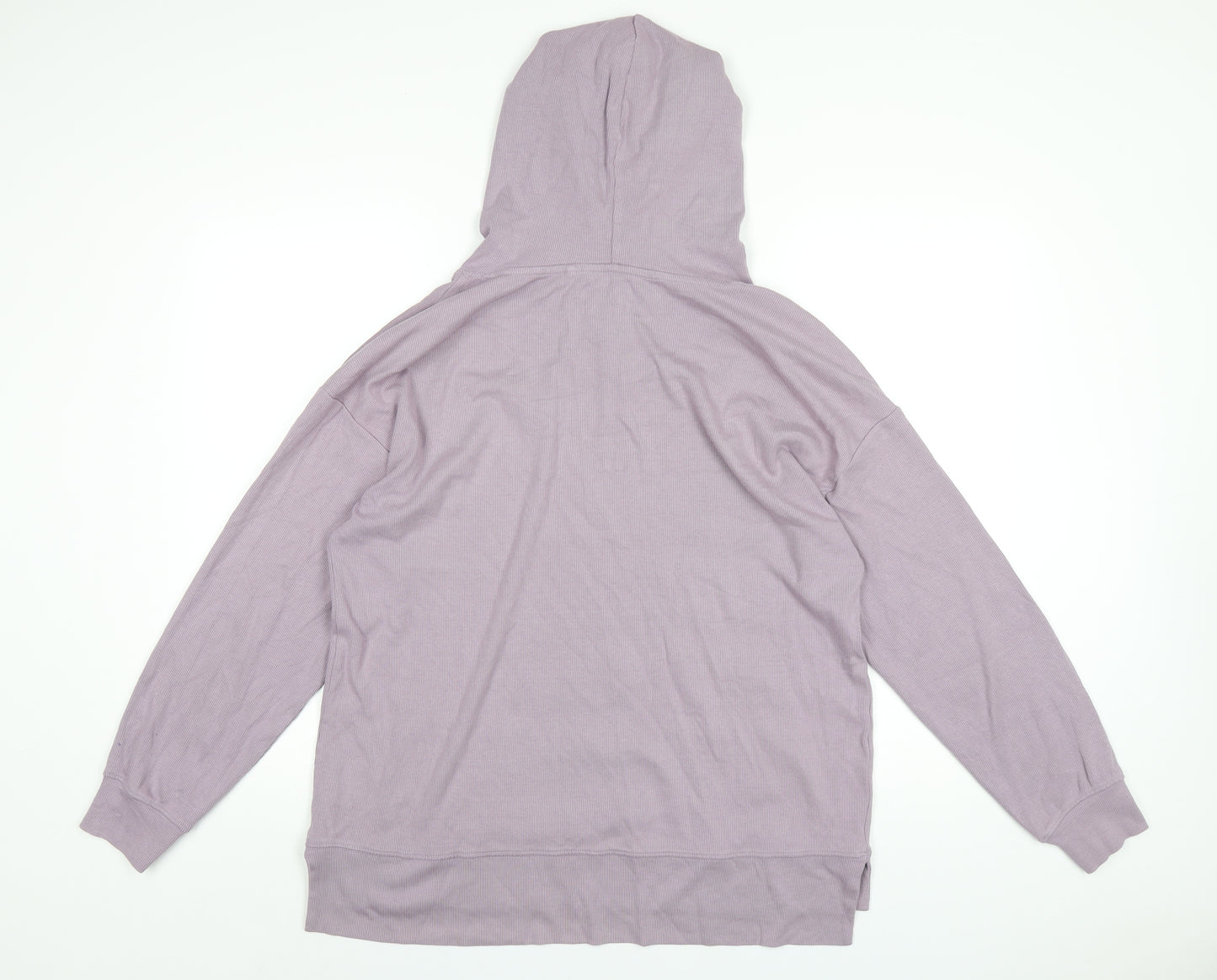 NEXT Womens Purple Modal Pullover Hoodie Size L Pullover