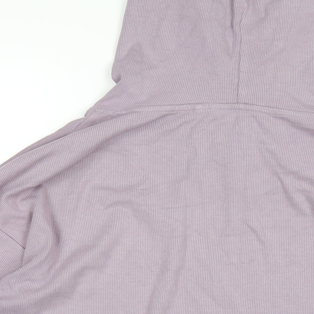 NEXT Womens Purple Modal Pullover Hoodie Size L Pullover