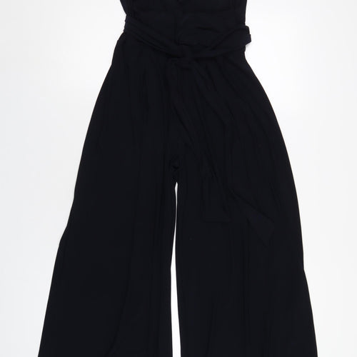 Phase Eight Womens Blue Polyester Jumpsuit One-Piece Size 10 L31 in Zip