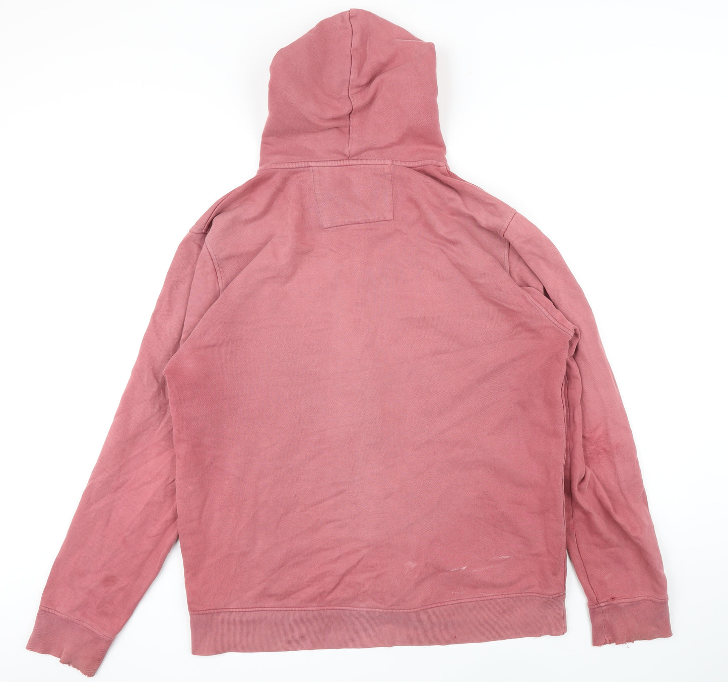 Crew Clothing Womens Pink Polyester Full Zip Hoodie Size XL
