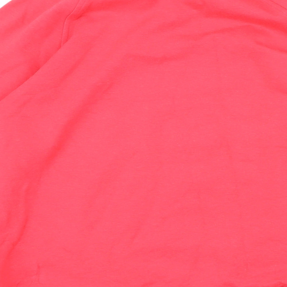 Bamboo Clothing Womens Pink Viscose Pullover Sweatshirt Size S