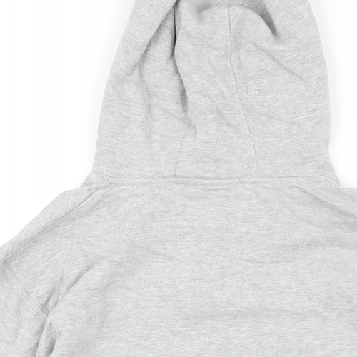 Sketchers Boys Grey Polycotton Pullover Hoodie Size 12-13 Years Zip