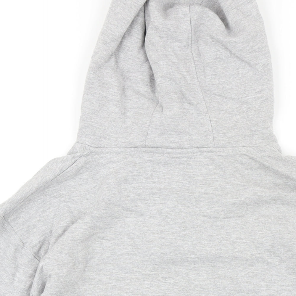 Sketchers Boys Grey Polycotton Pullover Hoodie Size 12-13 Years Zip