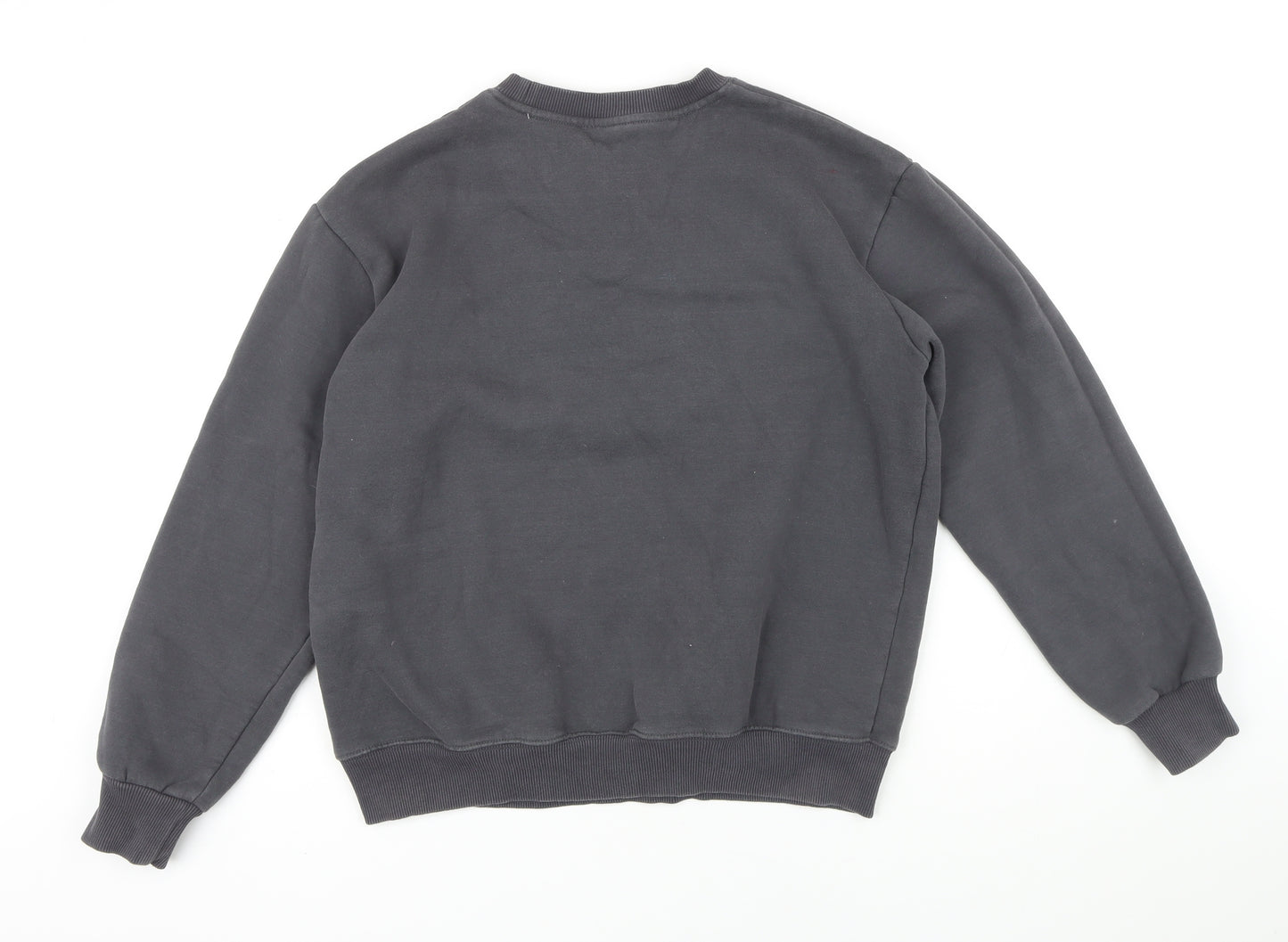 The high grade Boys Grey Cotton Pullover Sweatshirt Size M