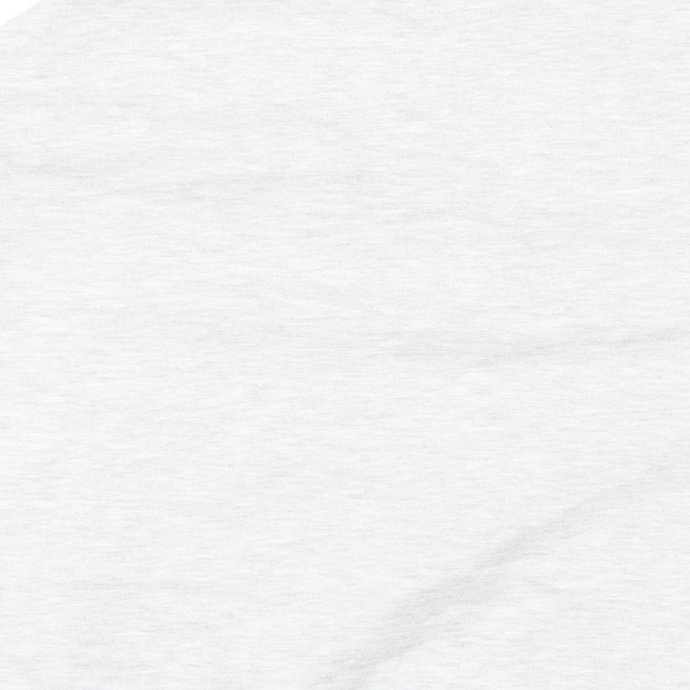 H&M Womens Grey Cotton Pullover Sweatshirt Size M - Paris