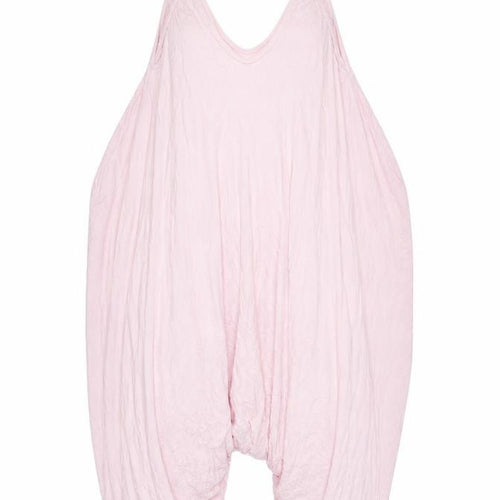 Re Tech UK Womens Pink Cotton Jumpsuit One-Piece Size L